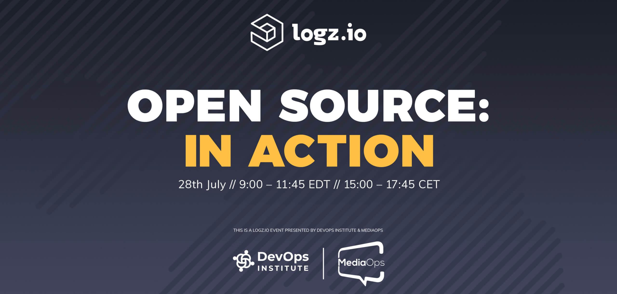Logz Open Source In Action Homepage Banner V5