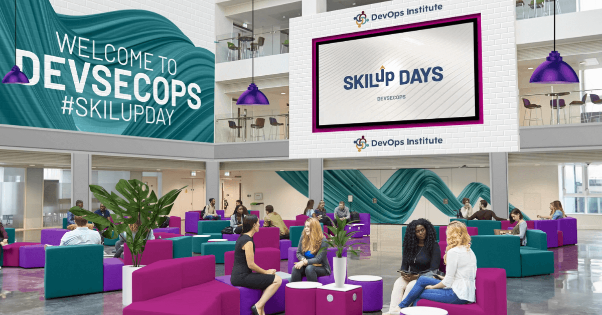 image of SKILup day virtual event lobby